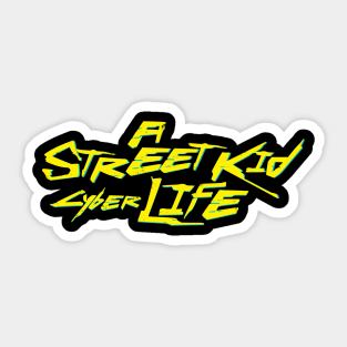 Cyberpunk - Street Kid Sticker